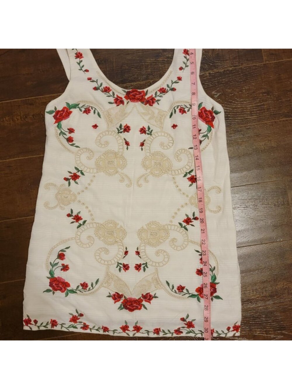 Free People Valeria Mini Dress Festival Boho Chic Embroidered Whimsy Womens S - Picture 8 of 8
